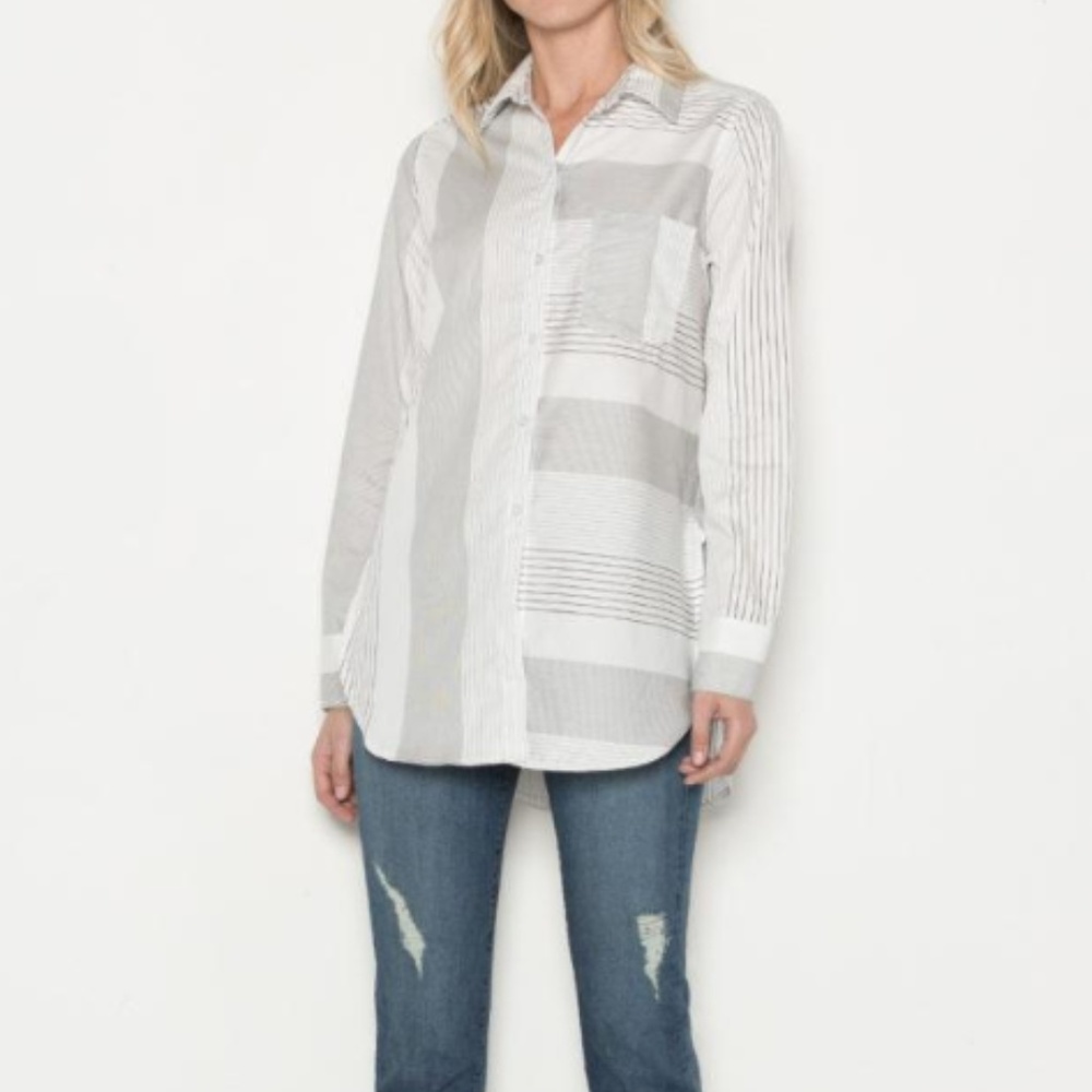 Parker Smith - Ashton Stripe Shirt